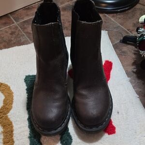 Dr. Martens Black Leather Boots